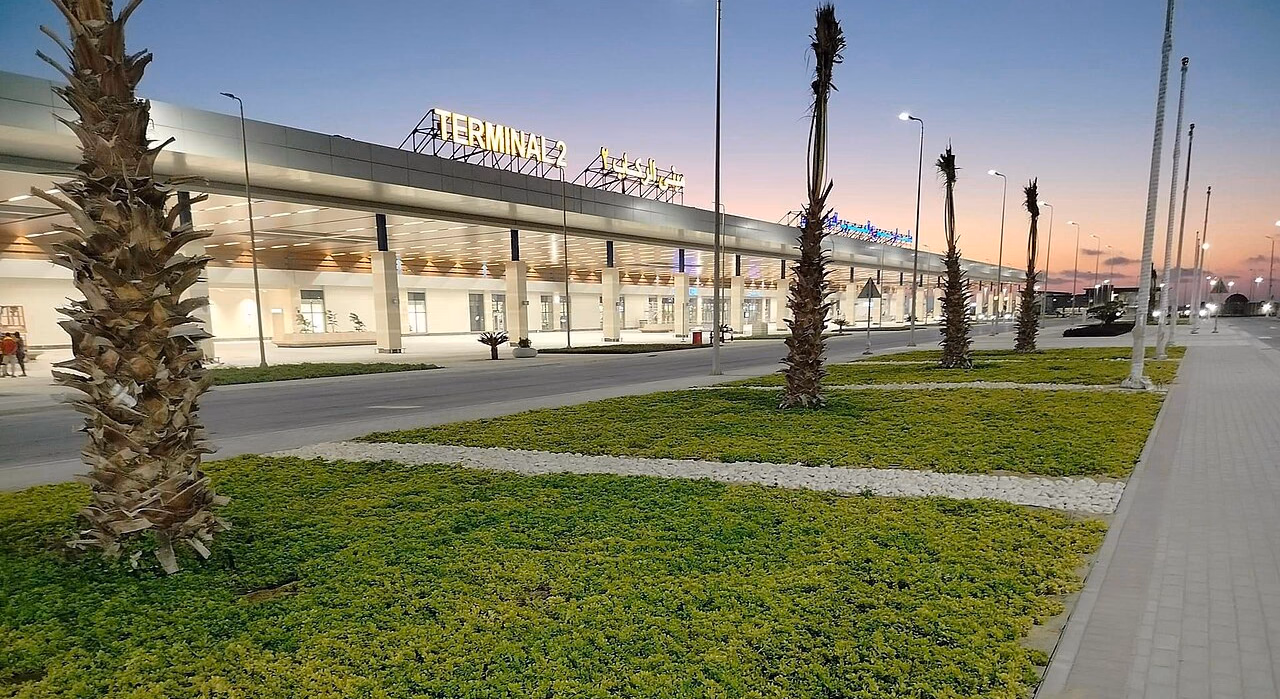 Terminal 2 in Alexandria International Airport (Egypt) — Borg El Arab Airport